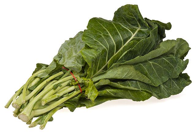 Collard greens.