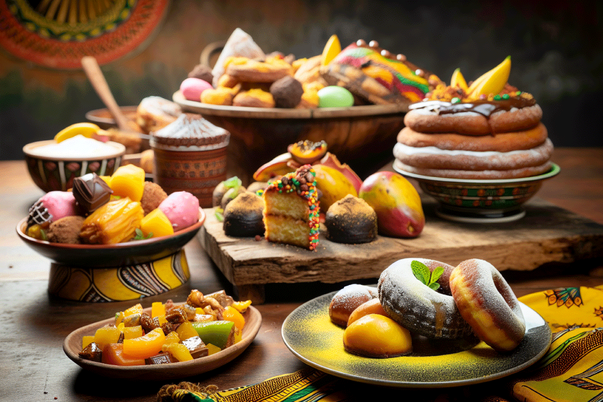 Delicious East African desserts.