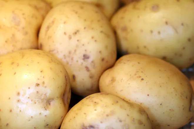 Maris piper potatoes.