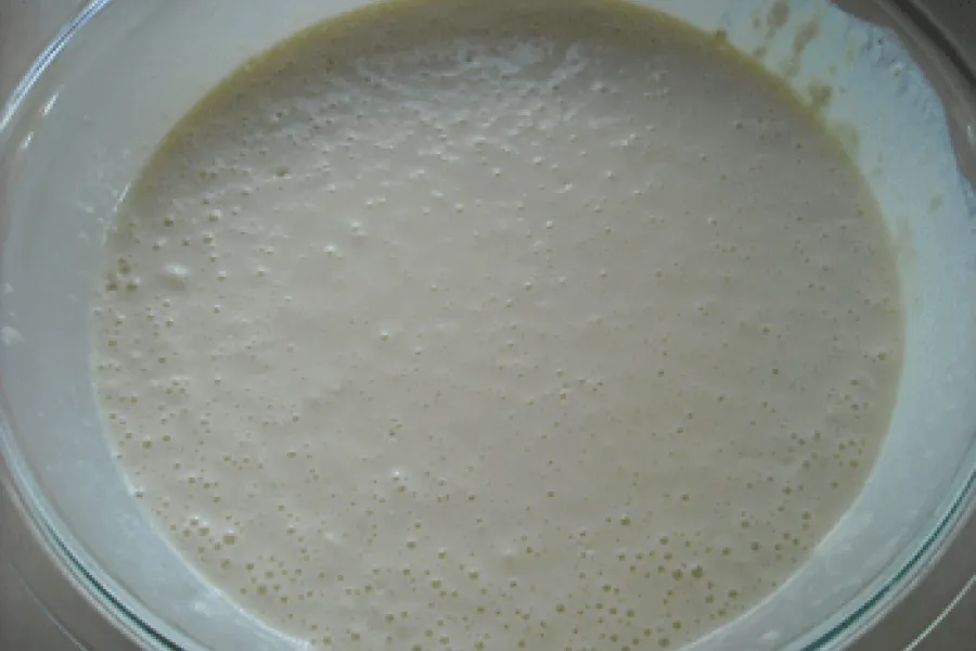 Do not overmix batter or doguh.