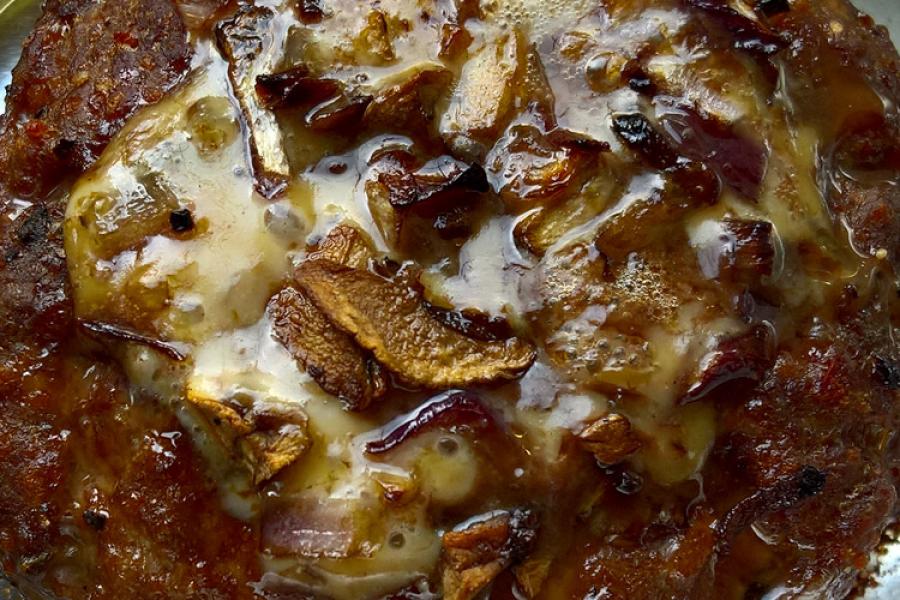 Stroganoff basket meatloaf.